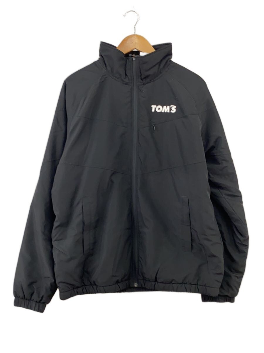 トムス TOMS 中綿ジャケット ジップアップ アウター M 黒 ブラック 