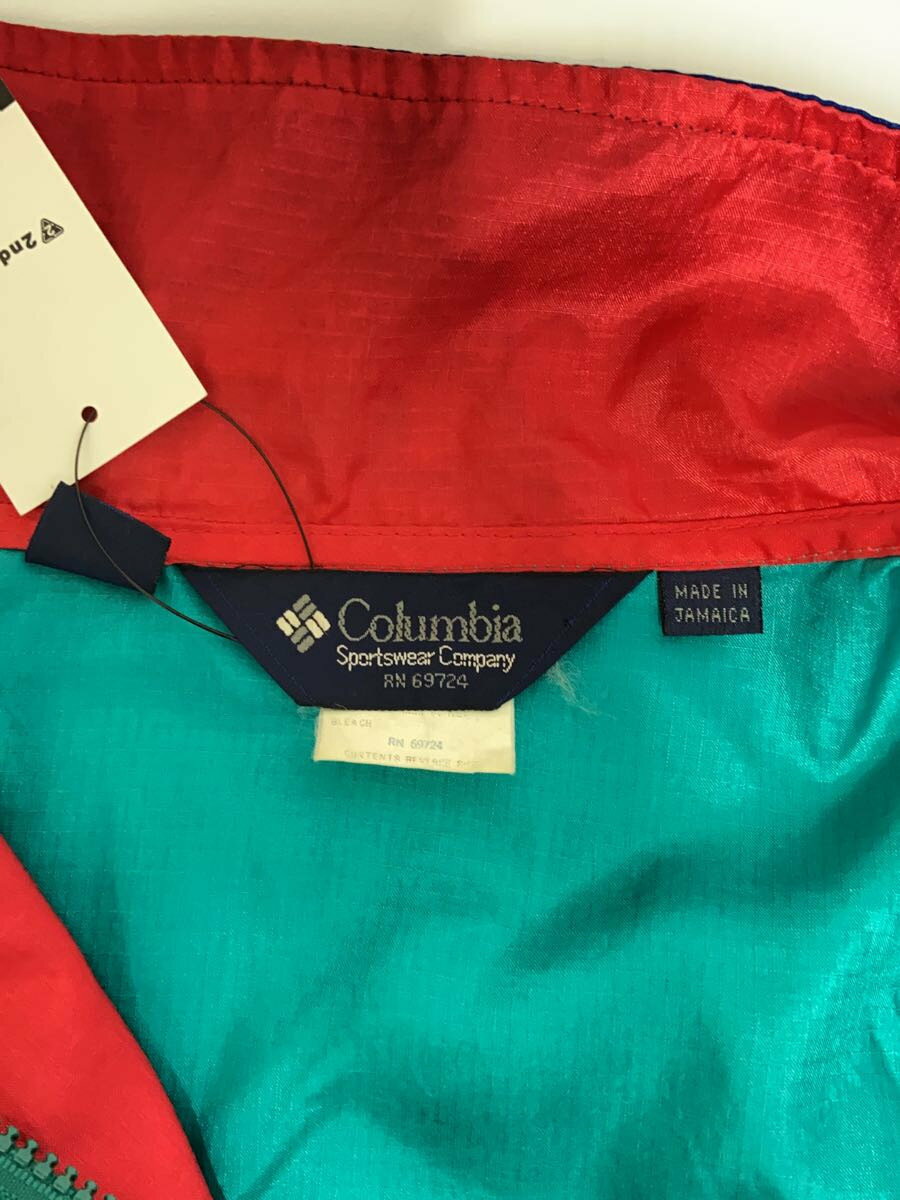 【中古】Columbia◆ナイロンジャケット/--/ナイロン/マルチカラー/無地【メンズウェア】