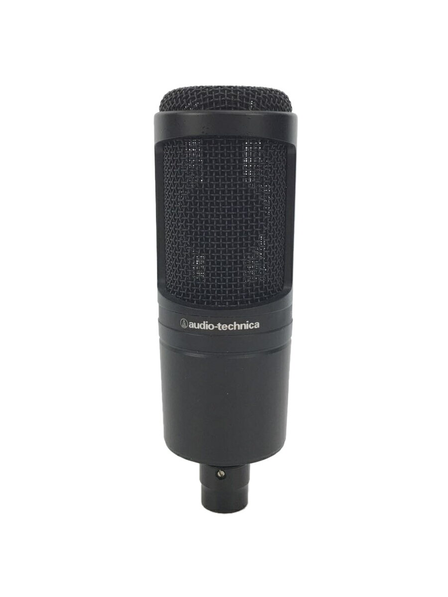 【中古】audio-technica◆コンデンサーマイク/AT2020/P48/ケース付属【楽器】