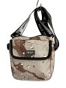 【中古】HUF◆TOMPKINS SHOULDER BAG CAMO/ポリエステル/【バッグ】