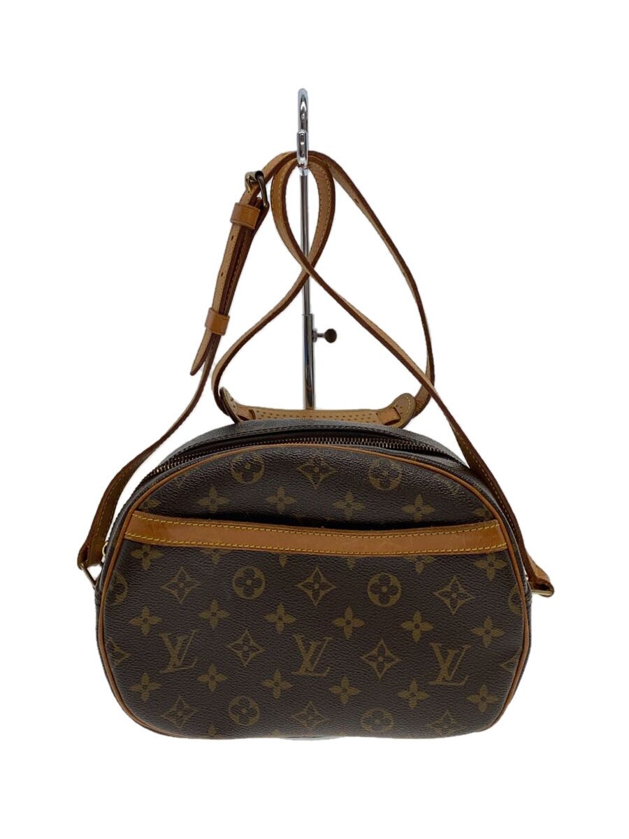 【中古】LOUIS VUITTON◆ブロワ_モノグラム・キャンバス_BRW/PVC/BRW【バッグ】