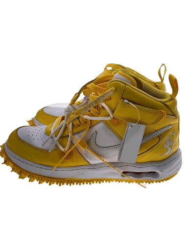 【中古】NIKE◆OFF-WHITE X AIR FORCE 1 MID_オフホワイト X エアフォース 1 ミッド/28.5cm/YL【シューズ】 【中古】NIKE◆OFF-WHITE X AIR FORCE 1 MID_オフホワイト X エアフォース 1 ミッド/28.5cm/YL【シューズ】