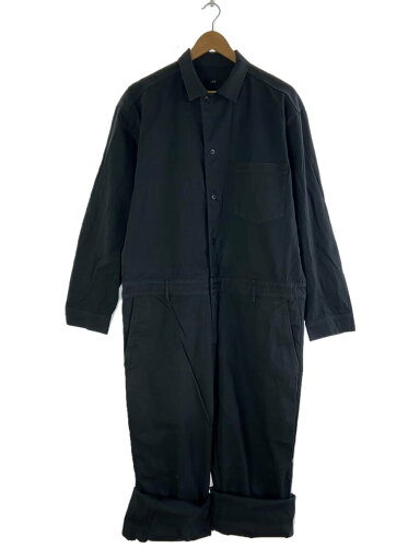 【中古】YLEVE◆オーバーオール/4/コットン/BLK/無地【メンズウェア】 【中古】YLEVE◆オーバーオール/4/コットン/BLK/無地【メンズウェア】