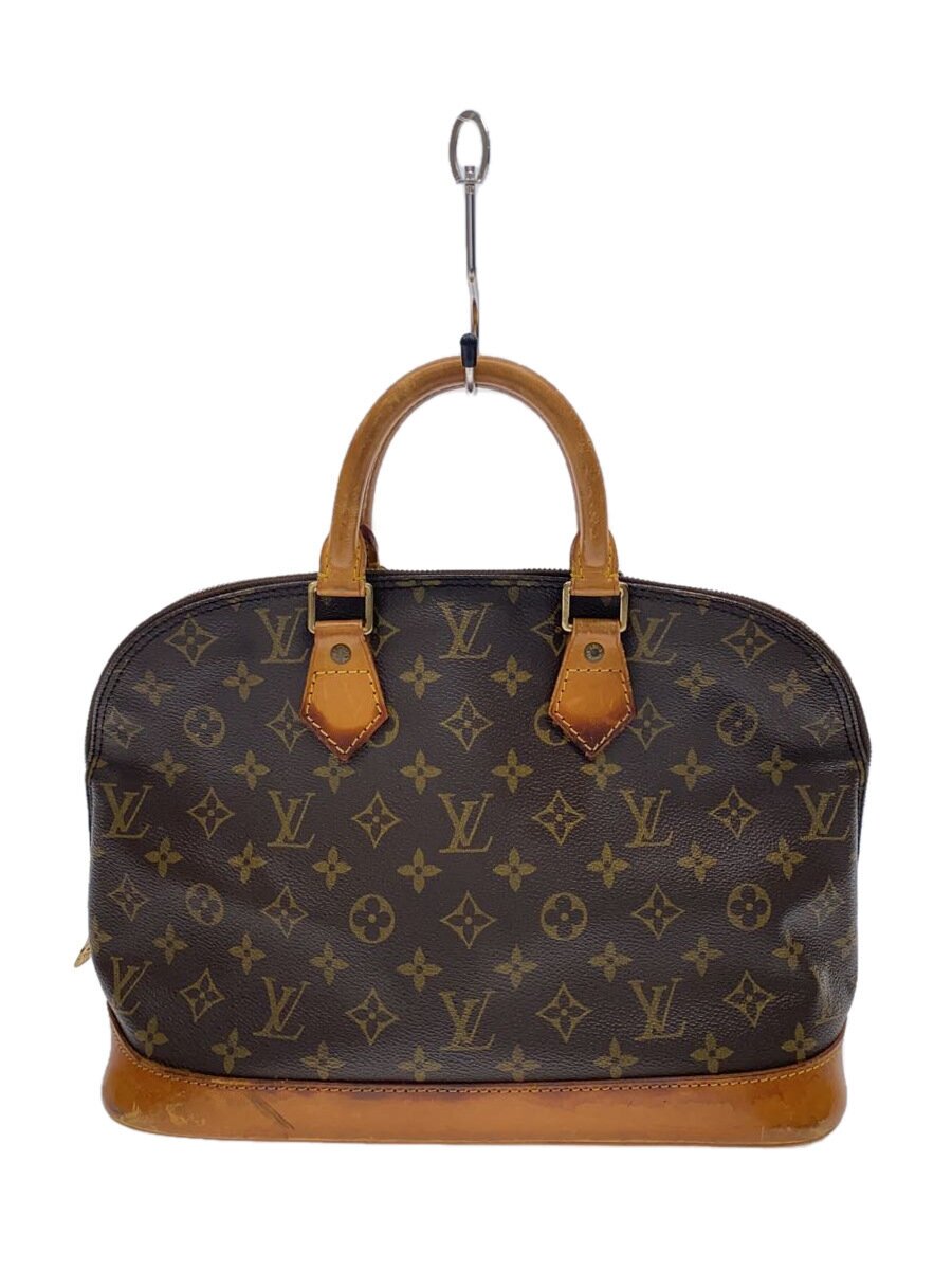 LOUIS VUITTON - 【中古】LOUIS VUITTON◆1)アルマ_モノグラム・キャンバス/PVC/BRW【バッグ】