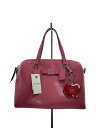 【中古】COACH◆ショルダーバッグ/レザー/PNK/無地【バッグ】(4)