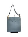 【中古】COCOCELUX GOLD◆ショルダーバッグ/レザー/BLU【バッグ】