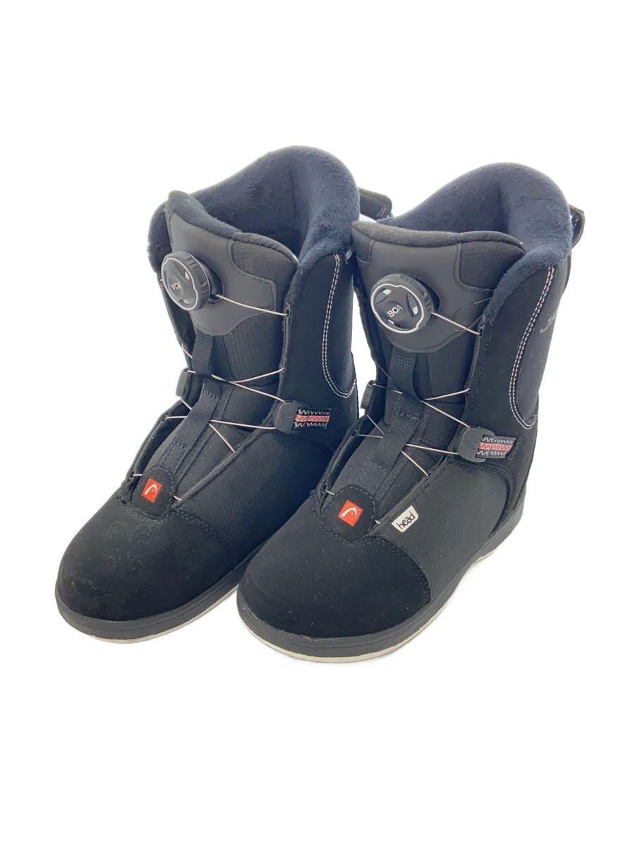 【中古】HEAD◆スノーボードブーツ/22.5-23.5cm/BOA/BLK/355308【スポーツ】
