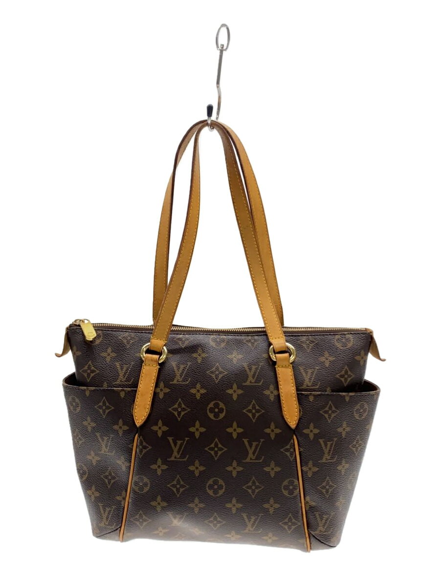 【中古】LOUIS VUITTON◆トータリーPM_モノグラム キャンバス/M56688/PVC/BRW/総柄【バッグ】