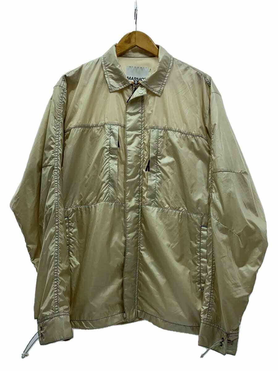 【中古】MARMOT CAPITAL◆24SS/NYLON COLOR STITCH SHIRTS/ナイロンジャケット/L/ナイロン/24SS-L3-04【メンズウェア】