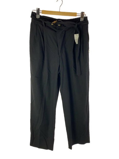 【中古】CULLNI◆ボトム/--/ポリエステル/BLK/21-AW-024【メンズウェア】 【中古】CULLNI◆ボトム/--/ポリエステル/BLK/21-AW-024【メンズウェア】
