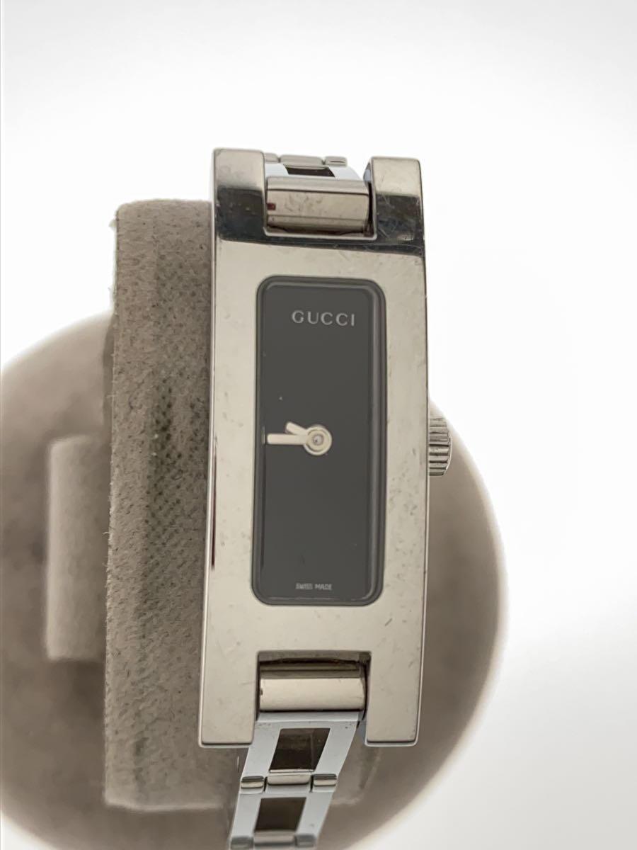 【中古】GUCCI◆クォーツ腕時計/アナログ/ステンレス/SLV/SLV/3900L【服飾雑貨他】