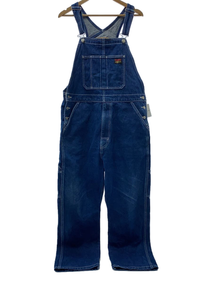 【中古】Levi’s◆オーバーオール/L/デニム/IDG/無地【メンズウェア】