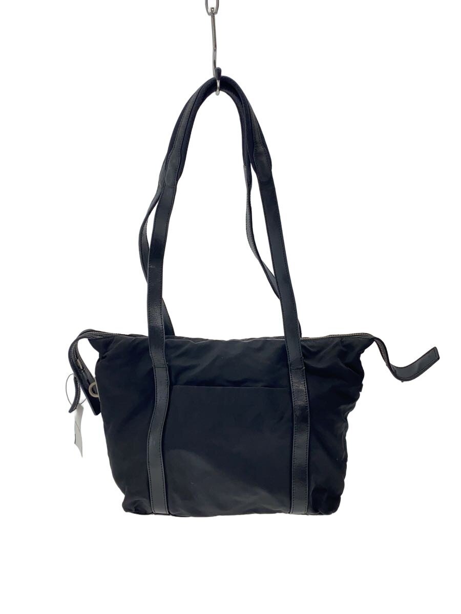 【中古】PRADA◆TESSUTO SHOPPIN/トートバッグ/ナイロン/BLK/B9976【バッグ】