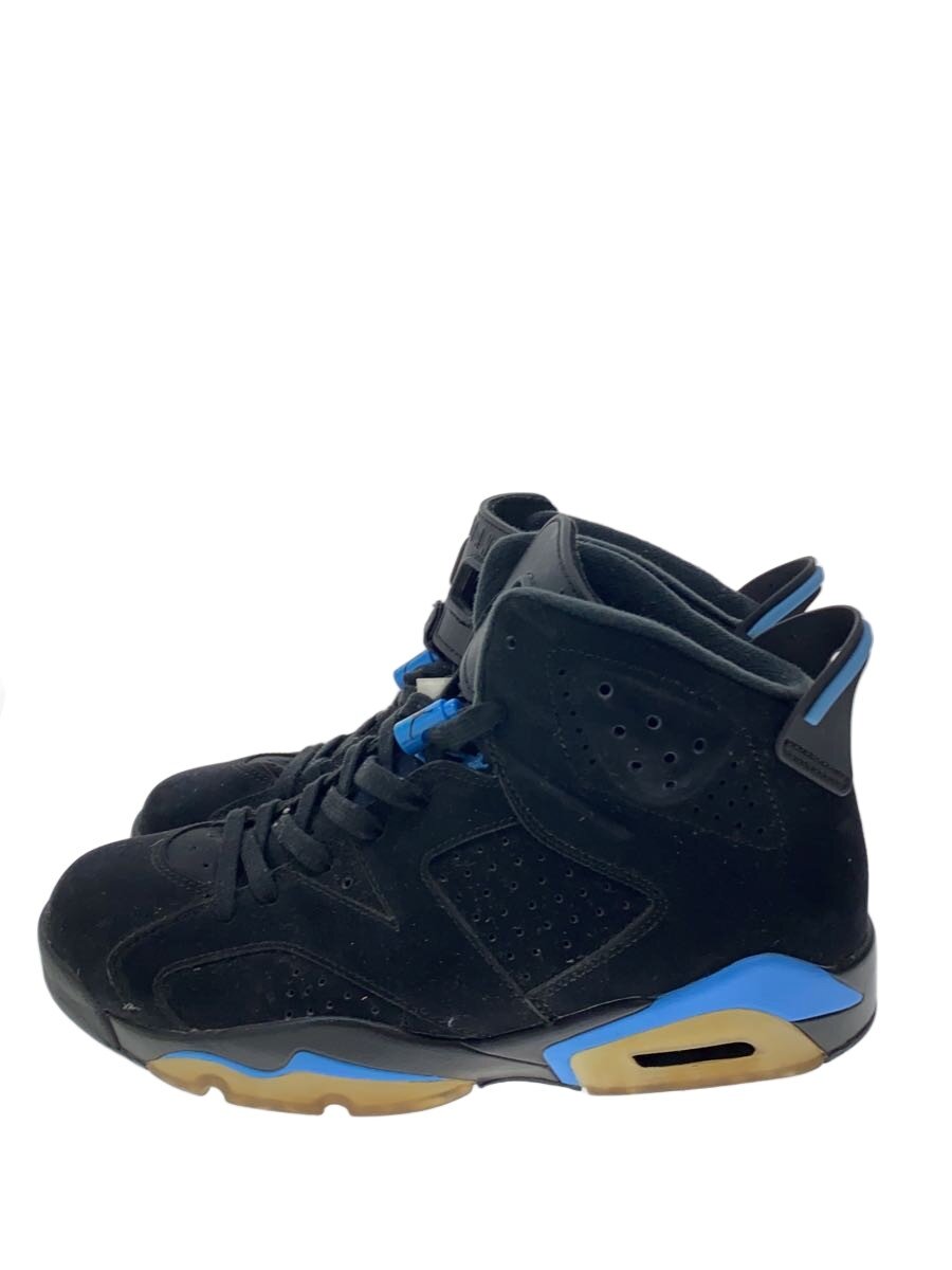 NIKE◆AIR JORDAN 6 RETRO/エアジョーダンレトロ/ブラック/384664-006/27cm/BLK//