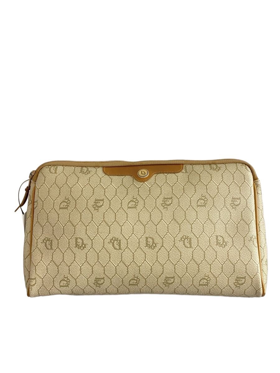 CHRISTIAN DIOR - 【中古】Christian Dior◆クラッチバッグ/--/BEG/総柄【バッグ】
