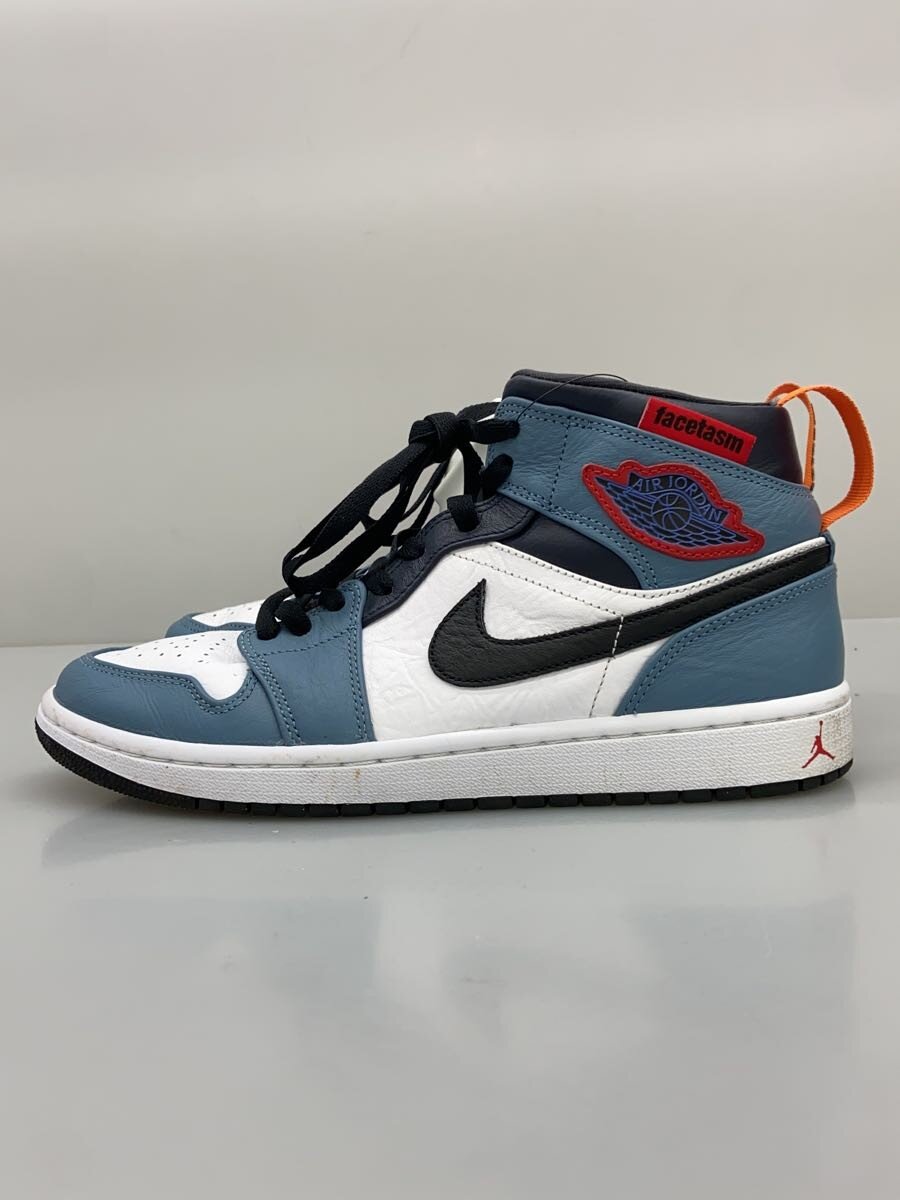 NIKE◆AIR JORDAN 1 MID SE FRLS APLA/エアジョーダン 1/ホワイト/CU2802-100/27