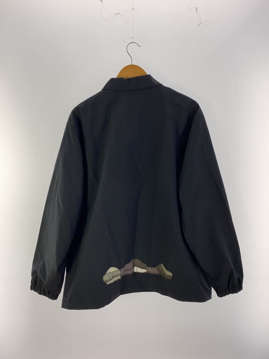 【中古】UNIQLO◆ウォーホルコーチジャケット/XL/ポリエステル/BLK/無地/474138//【メンズウェア】