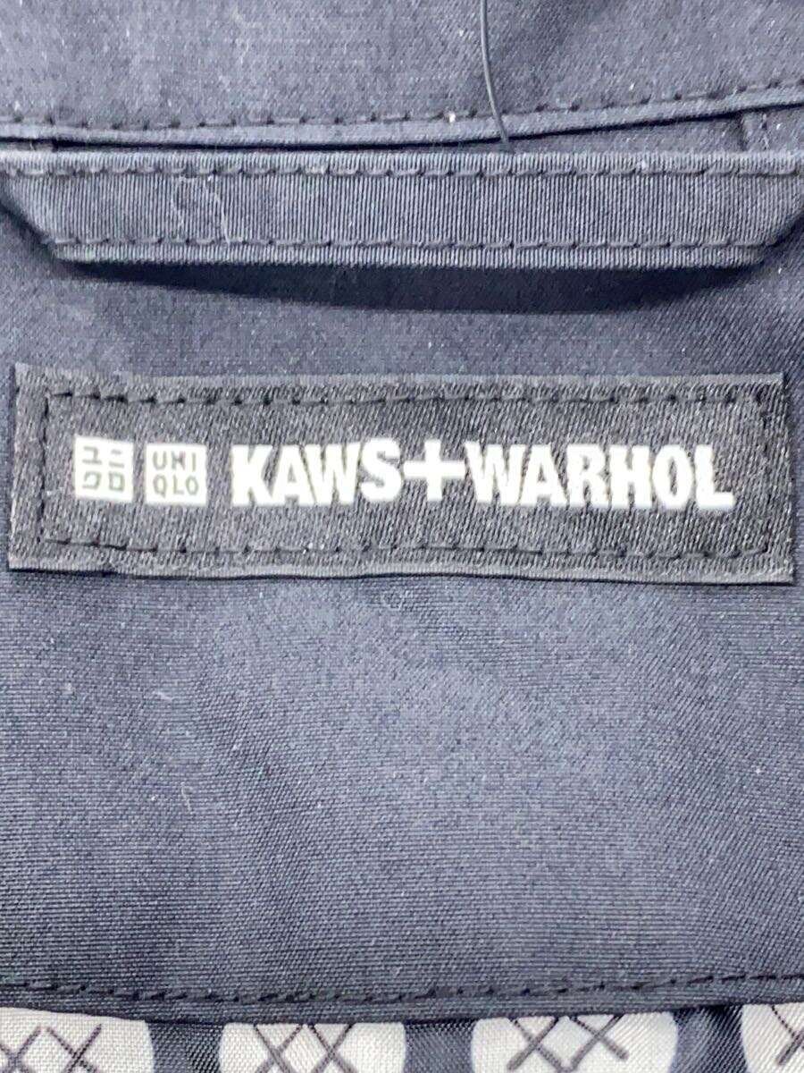 【中古】UNIQLO◆ウォーホルコーチジャケット/XL/ポリエステル/BLK/無地/474138//【メンズウェア】
