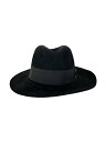【中古】MRS DEWSONS HATS/ハット/7/ブラック/メンズ【服飾雑貨他】
