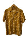 【中古】COOTIE◆アロハシャツ/XL/レーヨン/YLW/総柄【メンズウェア】(4)