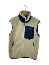 【中古】patagonia◆クラシック レトロX ベスト_ベージュ/XS/ポリエステル/BEG【メンズウェア】