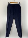 【中古】COMME des GARCONS HOMME◆ボトム/M/ウール/BLK/HI-P047【メンズウェア】