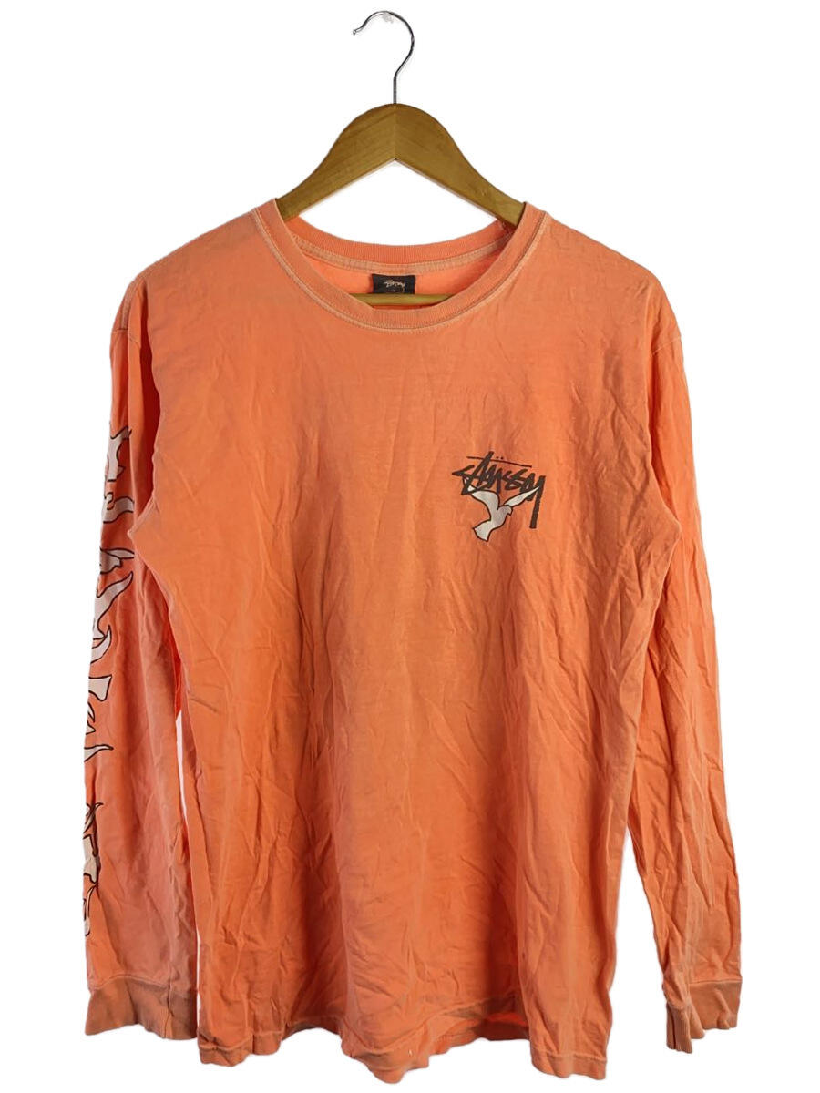 【中古】STUSSY◆長袖Tシャツ/M/コッ