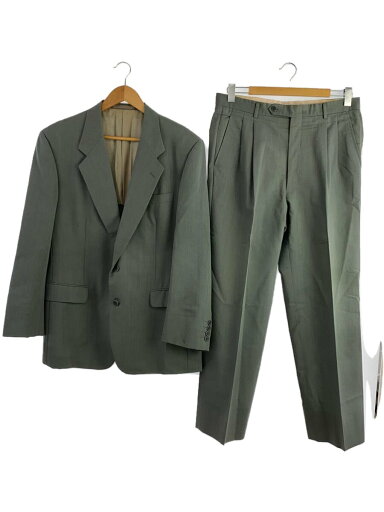 【中古】Christian Dior MONSIEUR◆スーツ/A7/ウール/GRN/無地【メンズウェア】 【中古】Christian Dior MONSIEUR◆スーツ/A7/ウール/GRN/無地【メンズウェア】