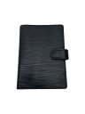 【中古】LOUIS VUITTON◆アジェンダPM_エピ_BLK/--/BLK/レディース【服飾雑貨他】