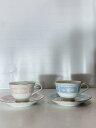 【中古】Noritake◆レースウッドゴールド/カップ&ソーサー/4点セット/WHT/Y6578A/1507-14//【キッチン用品】