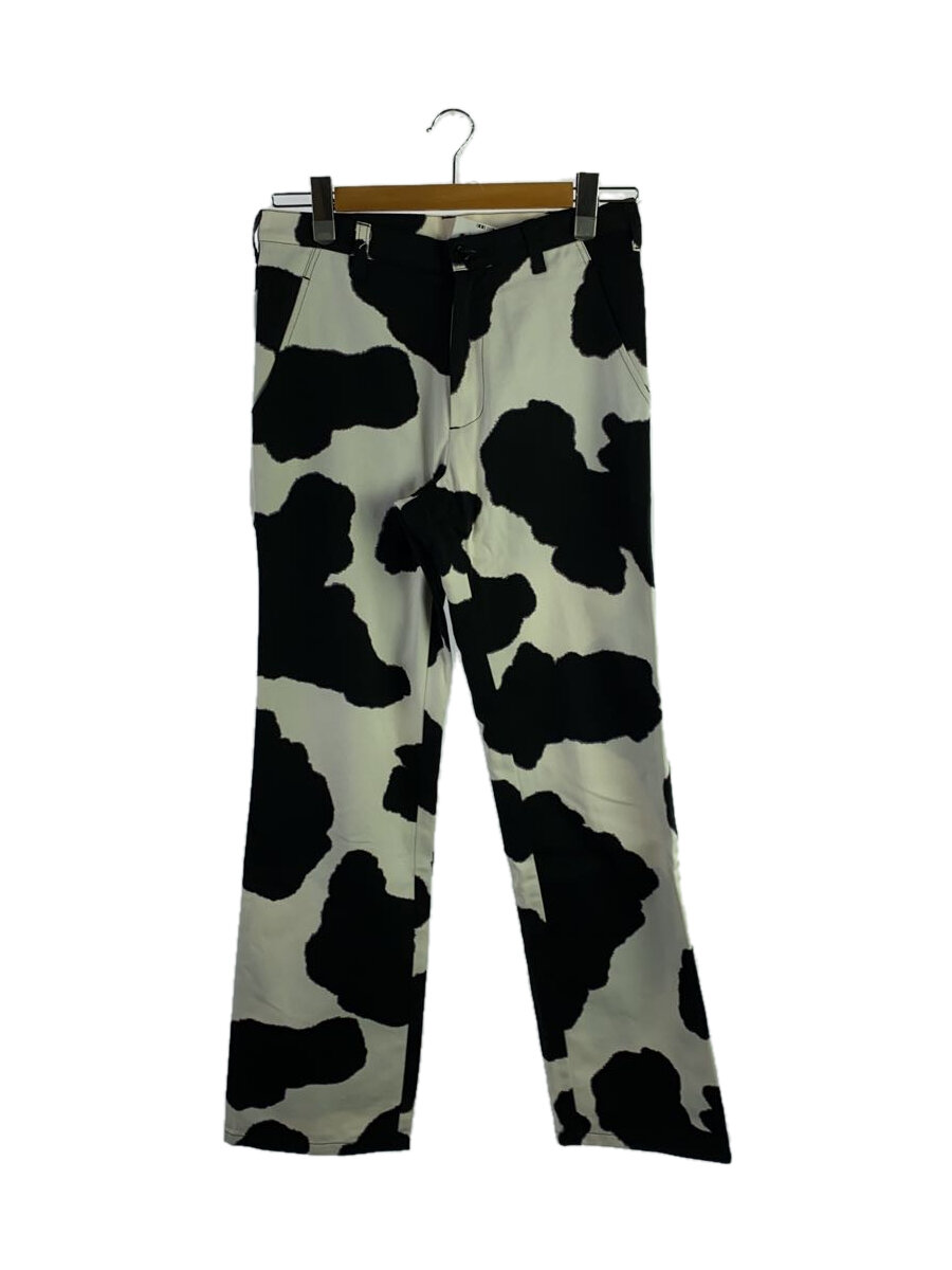 【中古】ORIMI/COW COW PANTS/ボトム/2/コットン/WHT/アニマル//【メンズウェア】