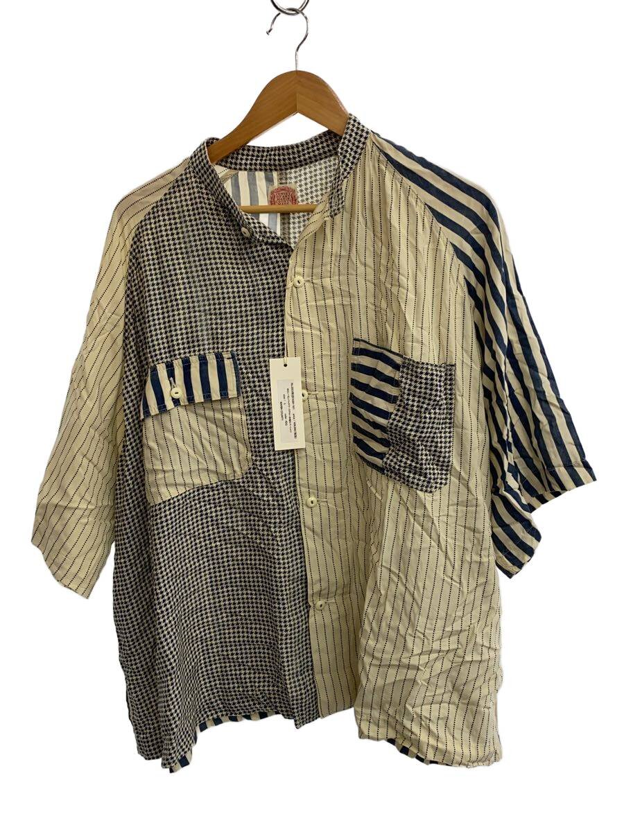 FUNSET OF ART◆半袖シャツ/L/レーヨン/IDG/総柄/2023別注FASH-161