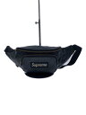 【中古】Supreme◆17SS/Leather Waist Bag/ウエストバッグ/レザー/BLK【バッグ】
