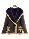 【中古】PISTACHE/コート/--/羊革/BRW/ムートン【レディースウェア】(4)