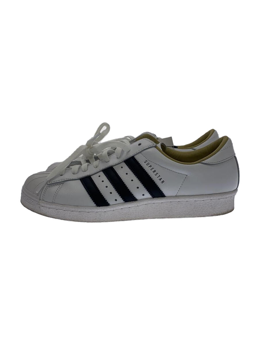 【中古】adidas◆ローカットスニーカー/26.5cm/WHT/レザー/id4851/SUPERSTAR 80s TANY【シューズ】