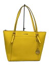 【中古】MICHAEL KORS◆ハンドバッグ/レザー/YLW/無地/DB-1803【バッグ】(4)