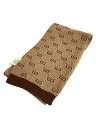 【中古】GUCCI◆キッズ服飾/マフラー/BRW【キッズ】