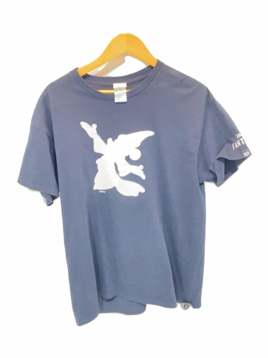 【中古】JAM HOME MADE◆キャラクターシルエットプリントTシャツ/L/コットン/BLK/プリント/BJWD008【メンズウェア】