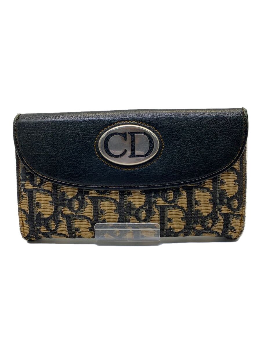 【中古】Christian Dior◆長財布/キャンバス/マルチカラー/メンズ【服飾雑貨他】