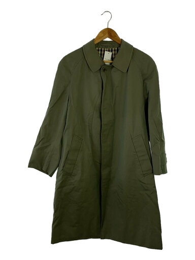 【中古】Aquascutum◆ラグランスリーブ/イングランド製/ステンカラーコート/--/コットン/GRN/玉虫//【メンズウェア】 【中古】Aquascutum◆ラグランスリーブ/イングランド製/ステンカラーコート/--/コットン/GRN/玉虫//【メンズウェア】