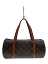 【中古】LOUIS VUITTON◆1)パピヨン30_モノグラム・キャンバス_BRW/PVC/BRW【バッグ】
