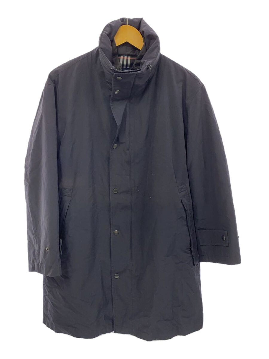 【中古】BURBERRY LONDON◆コート/S/ポリエステル/NVY/BBB31-933-06【メンズウェア】