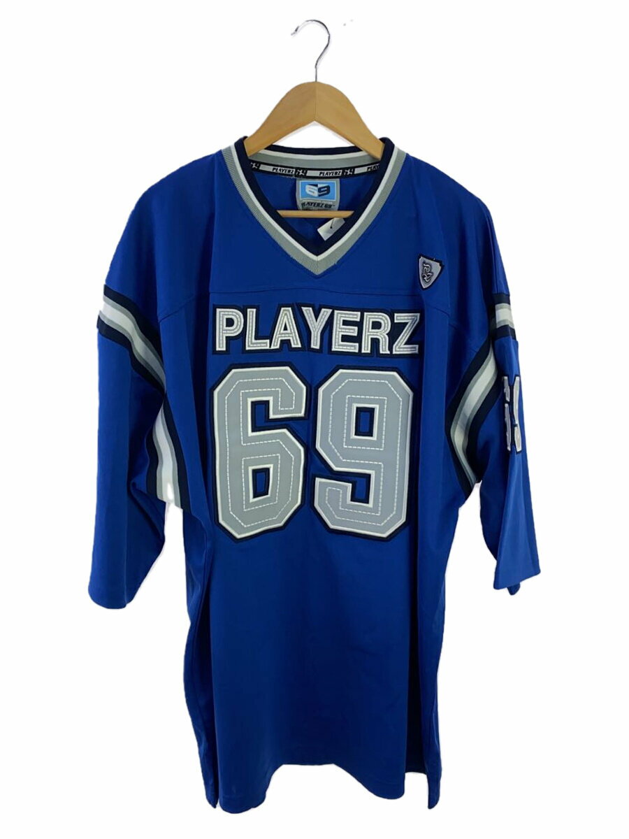 【中古】PLAYERS69/カットソー/--/ポリエステル/BLU/ゲームシャツ【メンズウェア】