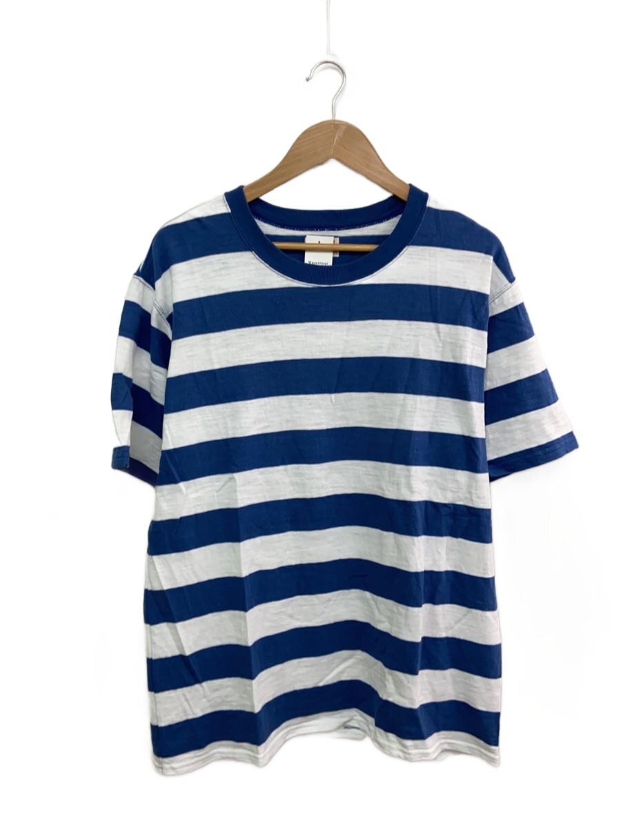 【中古】BUCO◆Tシャツ/L/コットン/マルチカラー/ボーダー/BC20007/BUCO STRIPE TEE...