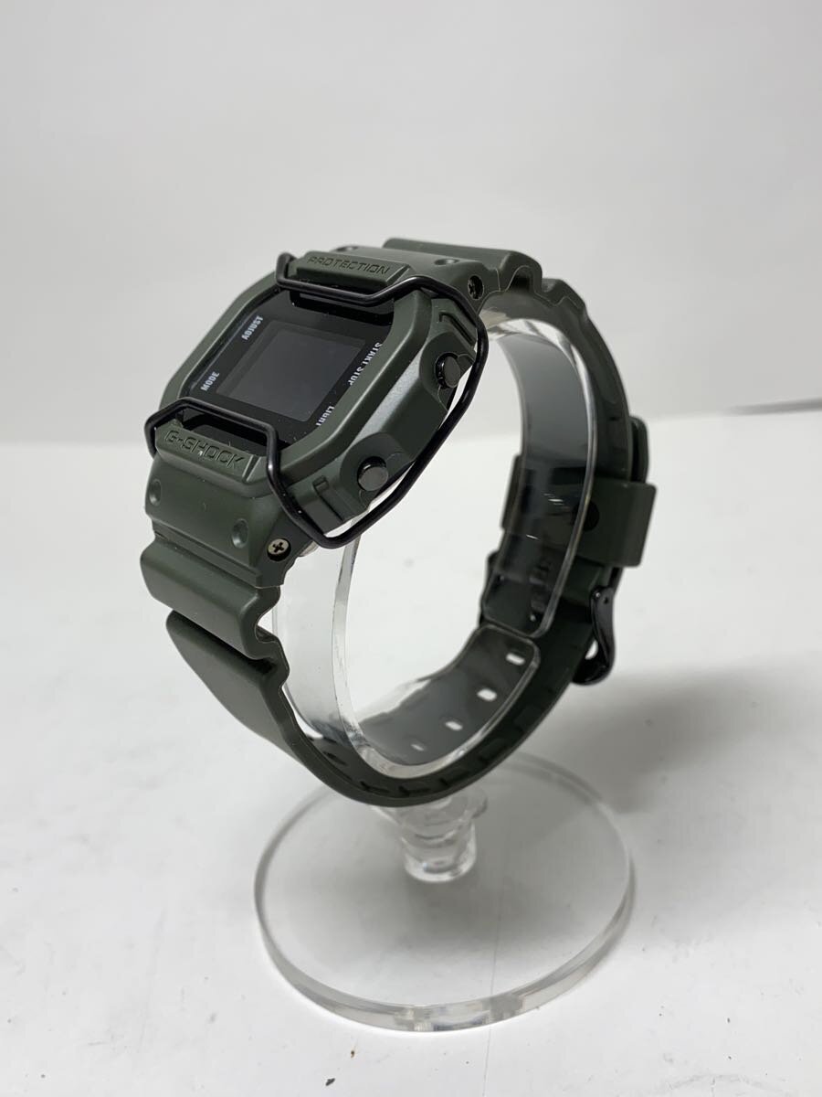 【中古】CASIO◆腕時計/アナログ/ラバー/BLK/KHK【服飾雑貨他】 2