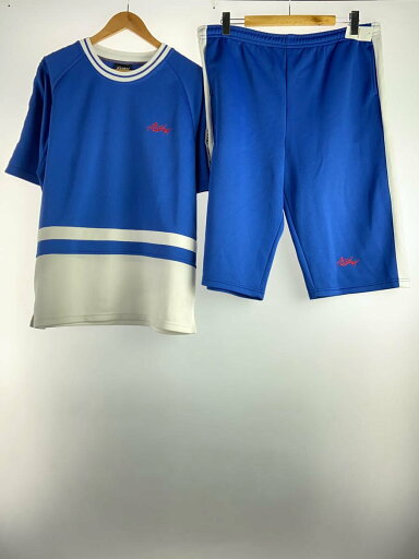 【中古】FUBU◆セットアップ/L/ポリエステル/BLU/RN37980【メンズウェア】 【中古】FUBU◆セットアップ/L/ポリエステル/BLU/RN37980【メンズウェア】