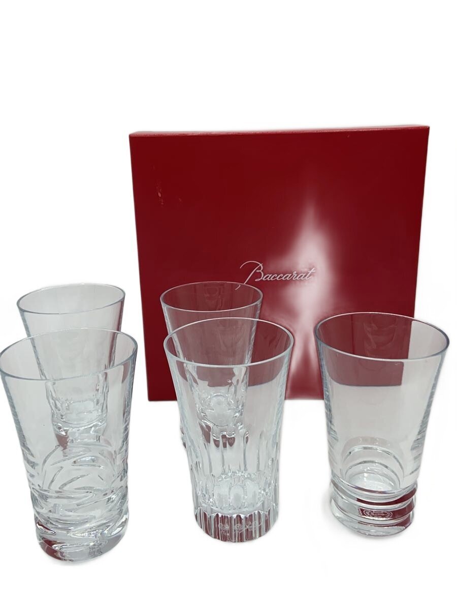 【中古】Baccarat◆グラス/5点セット/CLR【キッチン用品】