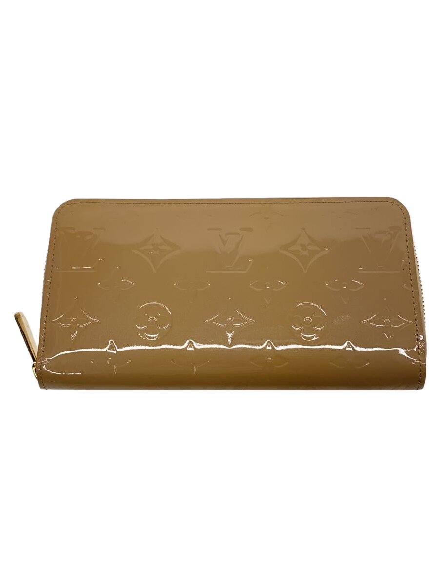Rakuten - 【中古】LOUIS VUITTON◆ポルト・フォイユ・クレマンス_モノグラム・ヴェルニ_BEG/エナメル/BEG/レディース【服飾雑貨他】