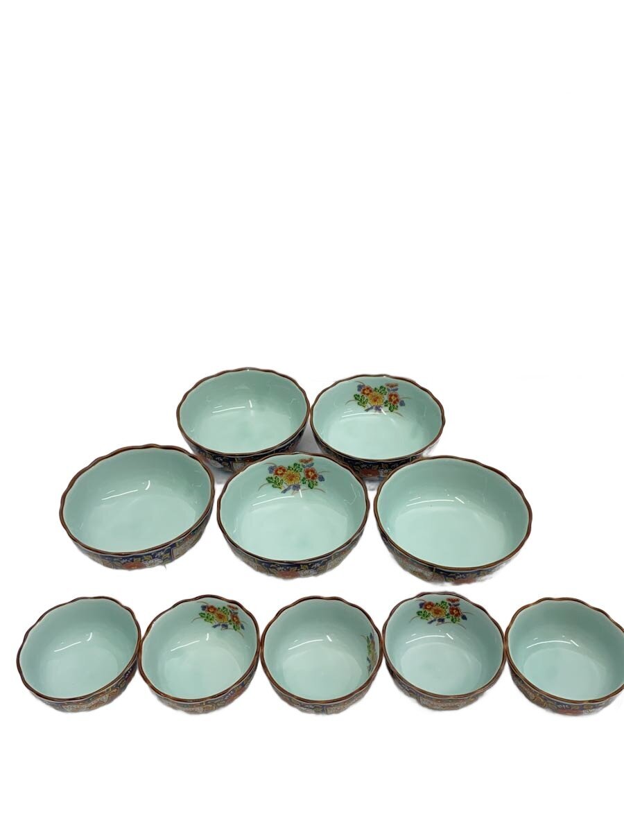 【中古】鉢/10点セット/NVY/有田焼【キッチン用品】