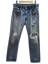 【中古】Levi’s◆70s/USA製/ボタン裏8/42TALON/裾チェーン/ボトム/35/デニム/505-0217【メンズウェア】(4)